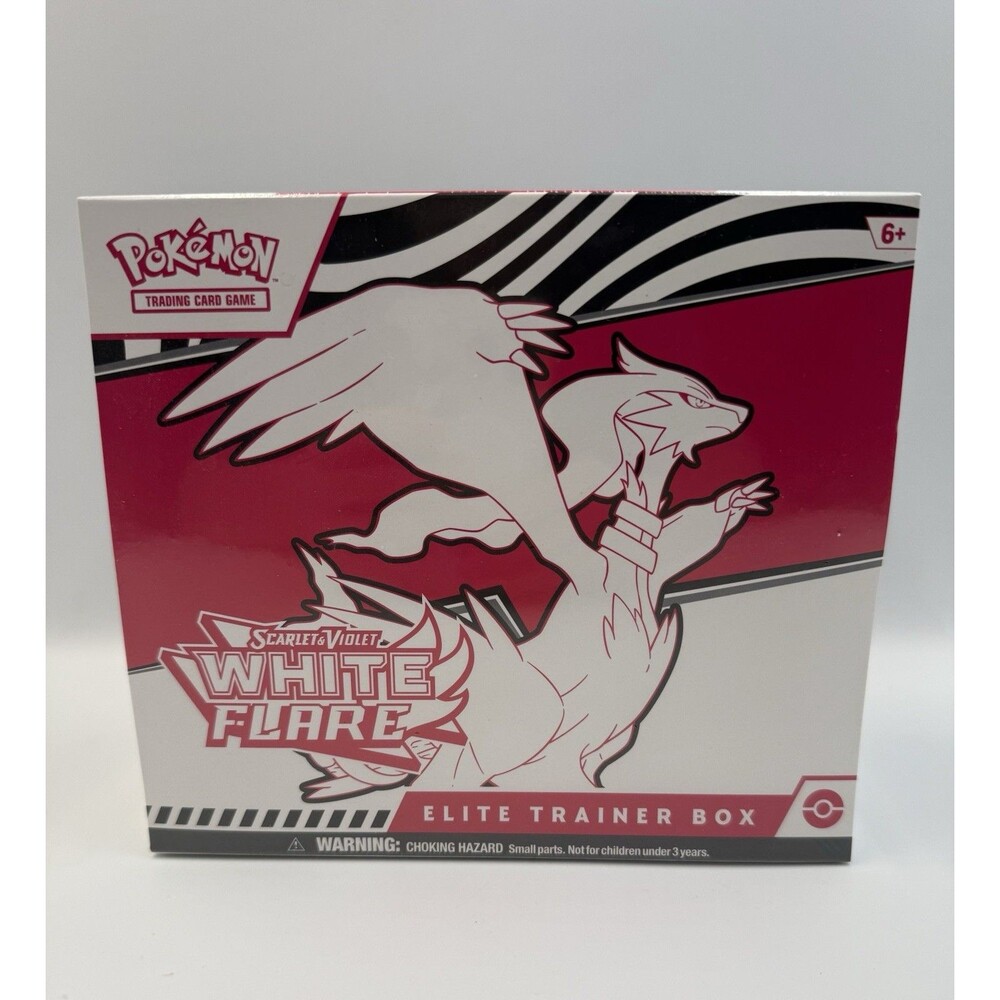 Pokemon ETB White Flare ETB Regular Elite Trainer Box New Sealed